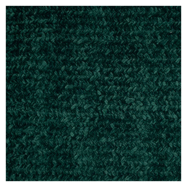 August Grove® Orlowski Polyester Chenille Braided Area Rug Emerald